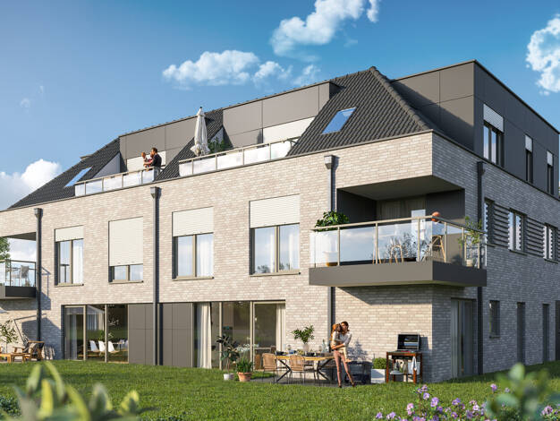 Wohnung zum Kauf - Neubau 382.000 € 3 Zimmer 96,6 m² EG Rheine 48429
