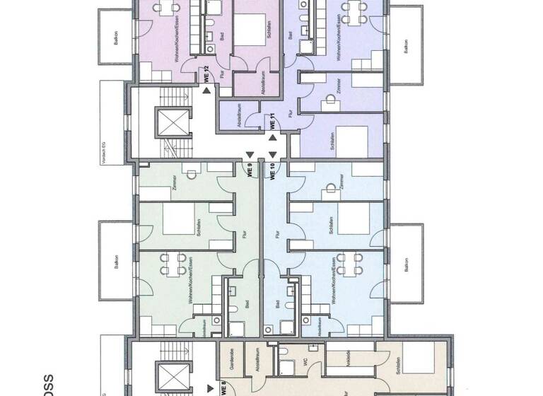 Wohnung zum Kauf provisionsfrei 230.640 € 2 Zimmer 50,7 m² 2. Geschoss Löbstedt Jena 07743
