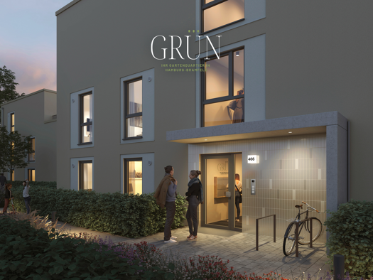 Wohnung zum Kauf - Neubau provisionsfrei 569.000 € 3 Zimmer 69,5 m² 2. Geschoss Bramfelder Chaussee 463-469 Bramfeld Hamburg 22175