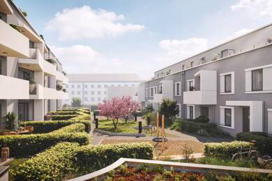 Wohnung zum Kauf - Neubau 353.700 € 2 Zimmer 44,5 m² EG Zugspitzstraße 7 Hochzoll Augsburg 86163