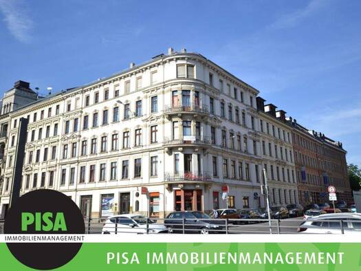 Wohnung zur Miete 980 € 2 Zimmer 88 m² 4. Geschoss Harkortstraße 7 Zentrum-Süd Leipzig 04107