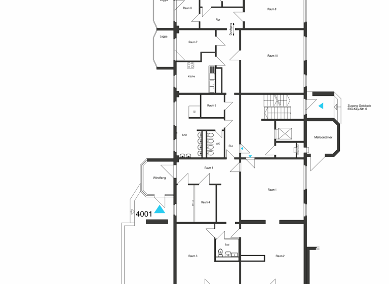 Bürogebäude zur Miete provisionsfrei 4.359 € 324,4 m²<br/>Bürofläche Ella-Kay-Str. 6 Prenzlauer Berg Berlin 10405