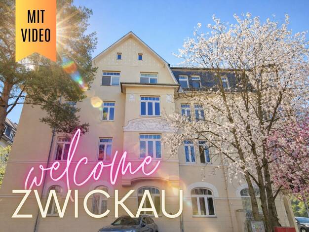 Wohnung zur Miete 560 € 3 Zimmer 93,6 m² 2. Geschoss Lassallestr. 2 Pölbitz Zwickau 08058