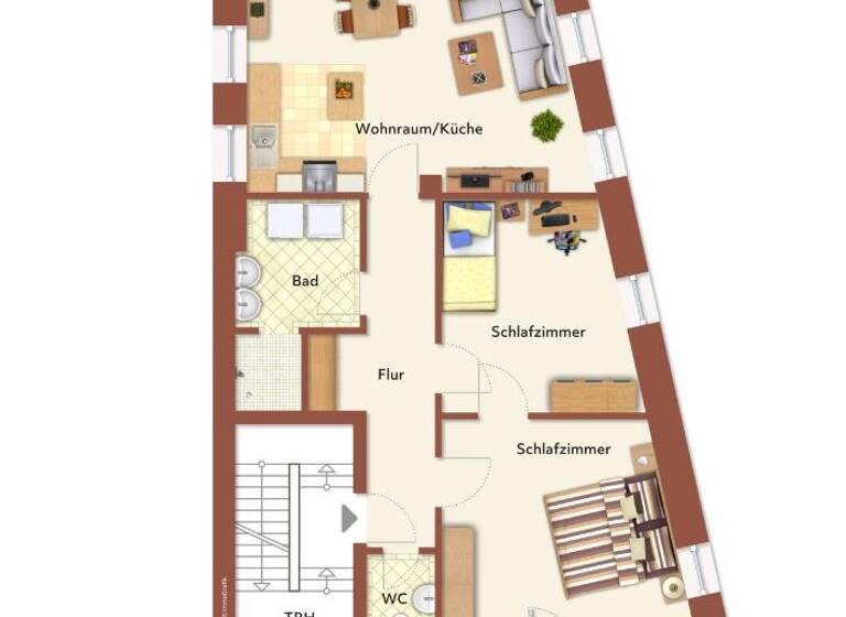 Studio zur Miete 790 € 3 Zimmer 100 m² frei ab sofort Waldkirchen 94065