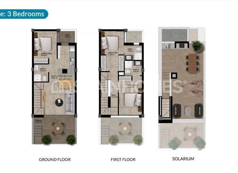 Haus zum Kauf 259.000 € 4 Zimmer 133 m² 150 m² Grundstück Alicante 03150