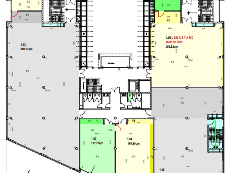 Bürofläche zur Miete provisionsfrei 20 € 1.744 m² Bürofläche Derendorf Düsseldorf 40476