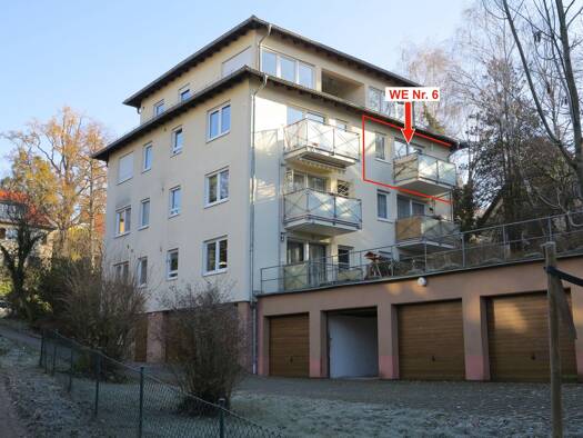 Wohnung zur Miete 554 € 2 Zimmer 61,5 m² Geschoss 2/3 frei ab 01.01.2026 Elisabethstraße 9 a Bühlau/Weißer Hirsch Dresden 01324