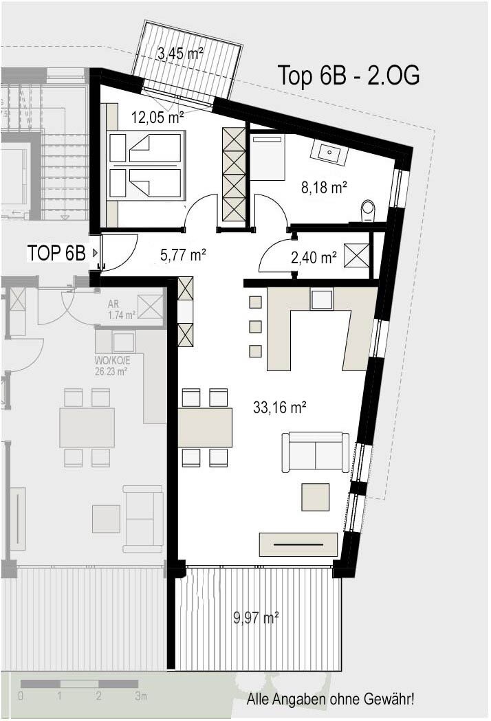 Wohnung zum Kauf 382.000 € 2 Zimmer 62 m²<br/>Wohnfläche 2.<br/>Geschoss Professor Schlosser-Straße 20 Kufstein 6330