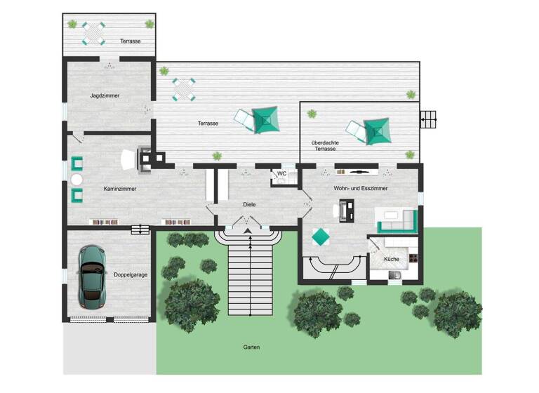 Einfamilienhaus zum Kauf 568.000 € 6 Zimmer 303 m² 4.589 m² Grundstück Eilenberg Neustadt (Wied) 53577