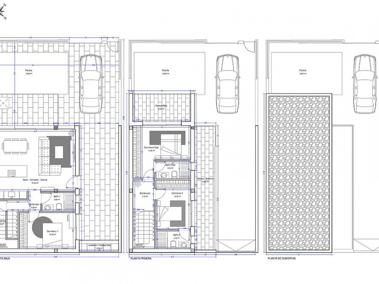 Villa zum Kauf provisionsfrei 395.000 € 4 Zimmer 112 m²<br/>Wohnfläche 163 m²<br/>Grundstück 01.06.2026<br/>Verfügbarkeit San Pedro del Pinatar 30740