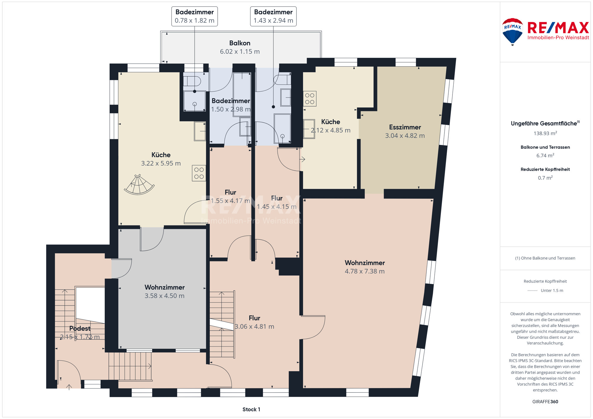 Mehrfamilienhaus zum Kauf 625.000 € 10 Zimmer 224,9 m²<br/>Wohnfläche 1.168 m²<br/>Grundstück Stetten Kernen 71394