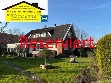 Haus zum Kauf 185.000 € 5 Zimmer 180 m² 1.938 m² Grundstück frei ab sofort Grabstede Bockhorn , Jadebusen 26345