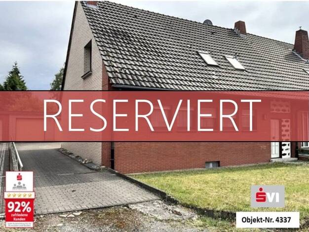 Doppelhaushälfte zum Kauf 390.000 € 6 Zimmer 129 m² 900 m² Grundstück Sterkrade-Nord Oberhausen 46147