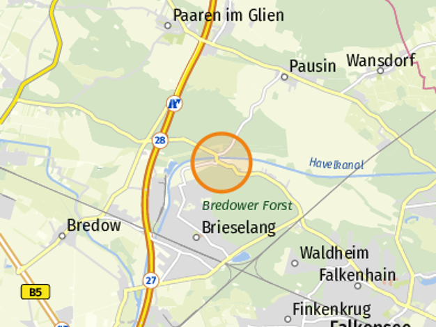 Grundstück zum Kauf 325.000 € 5.316 m² Grundstück Alt Brieselang Brieselang 14656