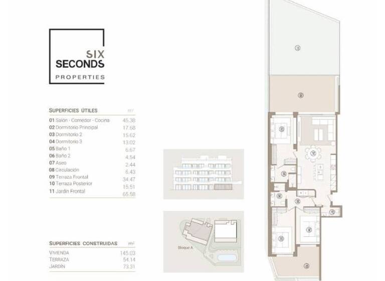 Wohnung zum Kauf 595.000 € 145 m² Barrio las Segundas 03191