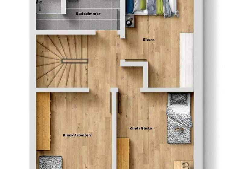Reihenendhaus zur Miete - Erstbezug 1.800 € 4 Zimmer 119,8 m² 180 m² Grundstück frei ab 01.04.2026 Ergolding 84030