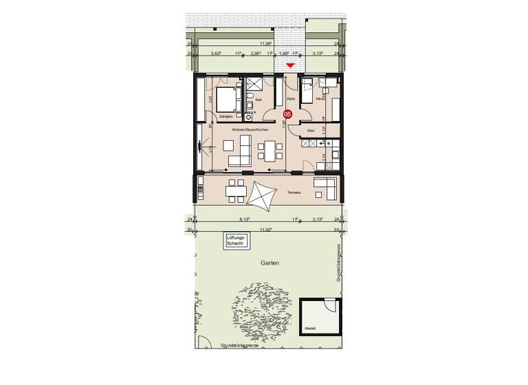 Wohnung zum Kauf - Erstbezug provisionsfrei als Kapitalanlage geeignet 552.160 € 3 Zimmer 93 m² Günzburg 89312