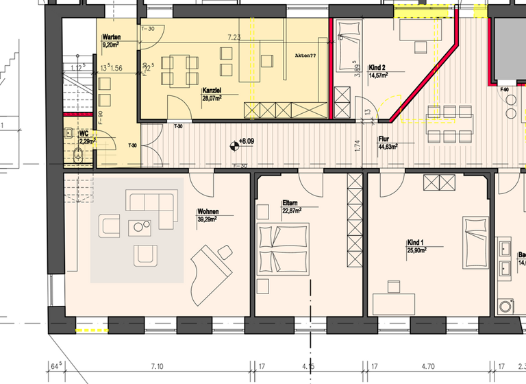 Bürofläche zur Miete 7,25 € 5 Zimmer 202 m² Bürofläche Spitalstraße 10 Ellwangen Ellwangen (Jagst) 73479