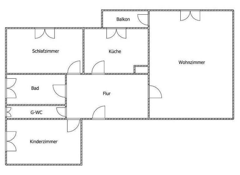 Wohnung zur Miete 823 € 3 Zimmer 81,1 m² 6. Geschoss frei ab 01.06.2026 Brandenburger Str. 9 West Ratingen 40880
