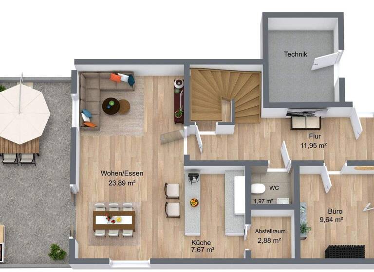 Doppelhaushälfte zum Kauf 559.000 € 5 Zimmer 129,7 m² 290 m² Grundstück Haidhof Maxhütte-Haidhof 93142