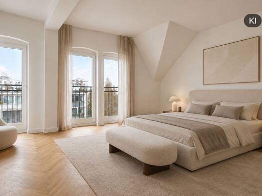 Wohnung zur Miete - Erstbezug 3.150 € 4 Zimmer 150 m² 5. Geschoss Wilmersdorf Berlin 10717