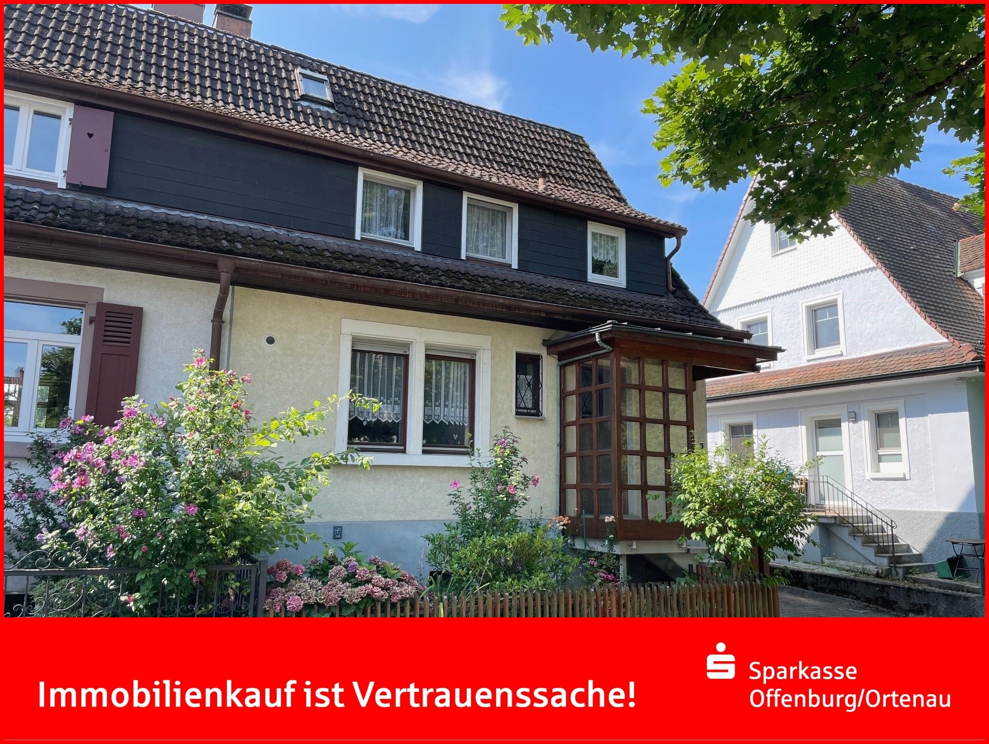 Doppelhaushälfte zum Kauf 248.000 € 3 Zimmer 85 m²<br/>Wohnfläche 218 m²<br/>Grundstück ab sofort<br/>Verfügbarkeit Achern Achern 77855