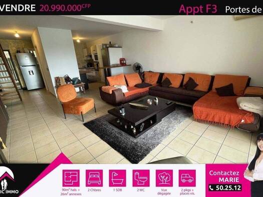 Wohnung zum Kauf 20.990.000 € 90 m² Nouméa