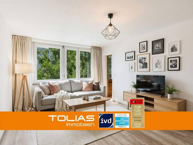 Wohnung zum Kauf 135.000 € 2 Zimmer 46 m² 1. Geschoss Feuerbach Stuttgart 70469