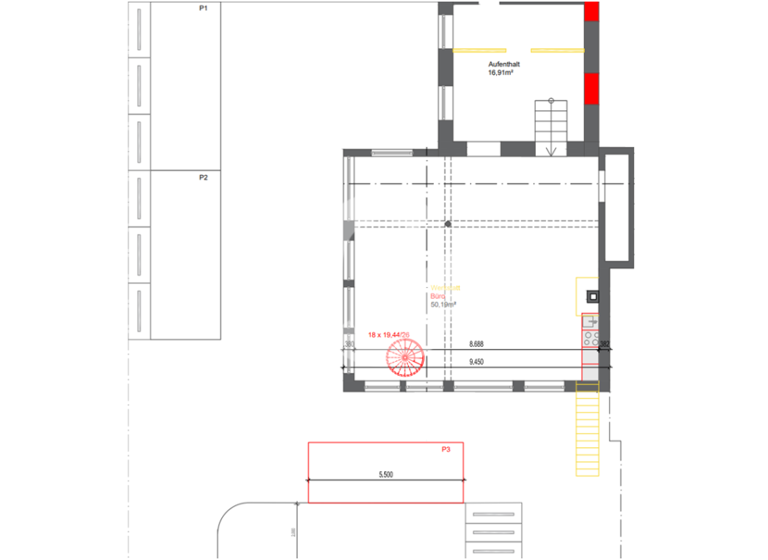 Bürofläche zur Miete provisionsfrei 20 € 147,3 m² Bürofläche West Stuttgart, West 70176