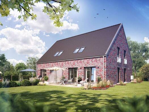 Einfamilienhaus zum Kauf - Erstbezug provisionsfrei 337.500 € 4,5 Zimmer 135 m² 612 m² Grundstück frei ab sofort Klostermoor Rhauderfehn 26817