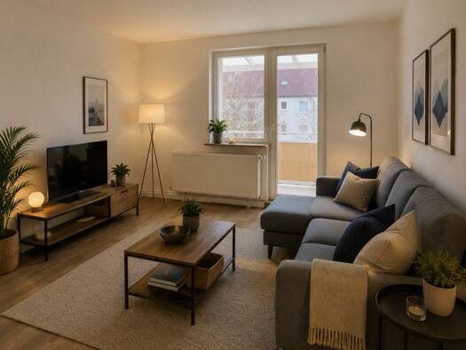 Wohnung zur Miete 327 € 3 Zimmer 60,5 m² 3. Geschoss Schlotheimer Ring 37 Mühlhausen Mühlhausen/Thüringen 99974
