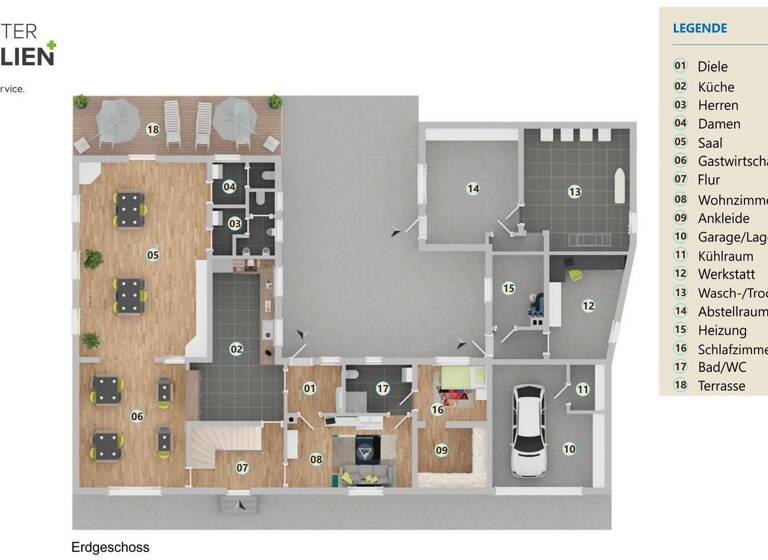 Haus zum Kauf 298.000 € 10 Zimmer 170 m² 1.425 m² Grundstück Schöneberg 57638