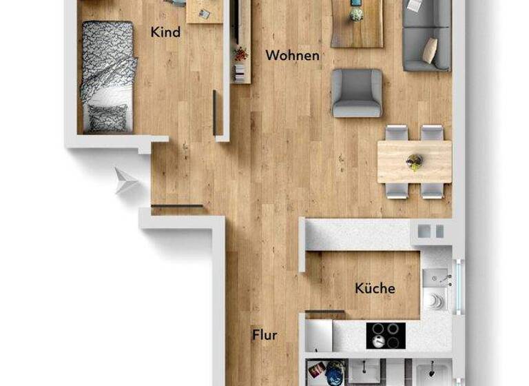 Wohnung zum Kauf 235.000 € 3 Zimmer 75,9 m² Geschoss EG/3 frei ab sofort Hemmenhofen Gaienhofen 78343