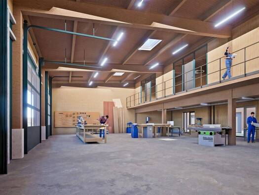 Lagerhalle zur Miete 12,99 € 377 m² Lagerfläche Albertstadt Dresden 01099