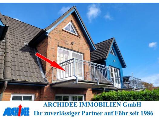 Wohnung zum Kauf 330.000 € 1,5 Zimmer 63 m² Geschoss 1/2 frei ab sofort Wyk auf Föhr 25938