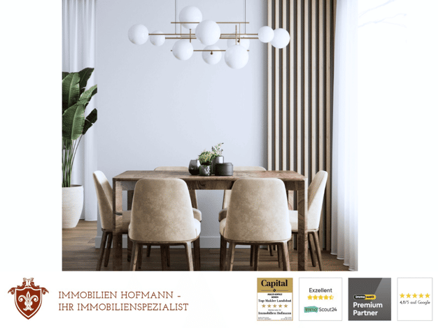 Wohnung zum Kauf - Erstbezug 260.000 € 2 Zimmer 48,7 m² 3. Geschoss frei ab 01.12.2027 Geisenhausen Geisenhausen 84144