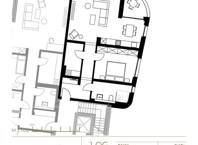 Wohnung zur Miete - Erstbezug 1.129 € 2 Zimmer 77,9 m² 1. Geschoss frei ab 01.08.2026 Sehnde 31319