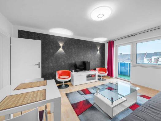 Wohnung zur Miete 850 € 2 Zimmer 48 m² 5. Geschoss frei ab sofort Nopitschstraße 102 Gibitzenhof Nürnberg 90441