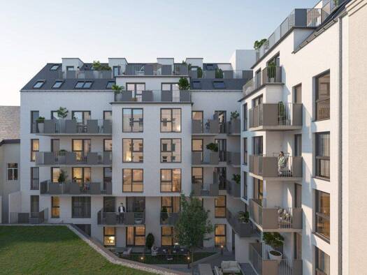 Wohnung zur Miete - Erstbezug 763 € 2 Zimmer 42,6 m² 1. Geschoss frei ab 01.07.2026 Odoakergasse 25 Wien 1160