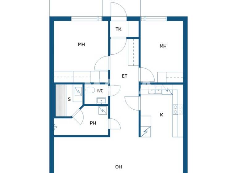 Reihenmittelhaus zum Kauf 217.000 € 3 Zimmer 72,5 m² Isonjärventie 8-10 Espoo 02940