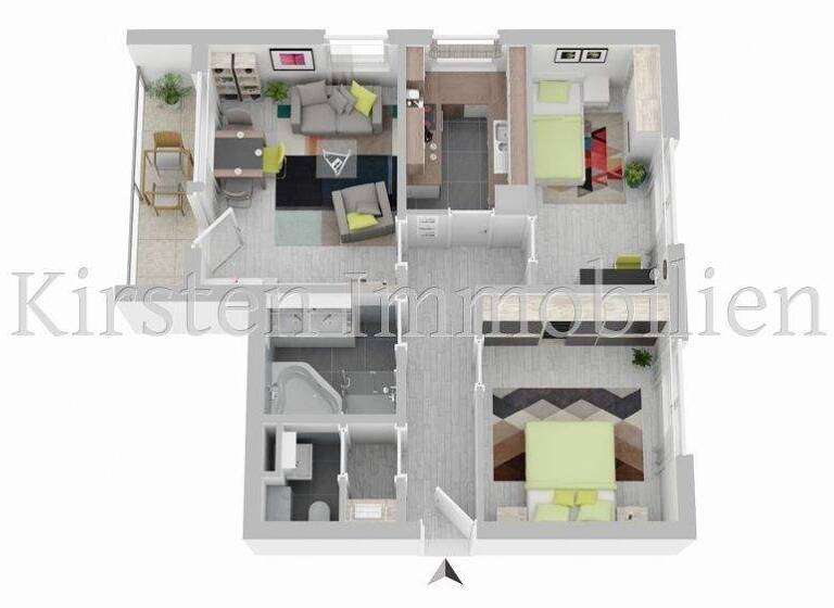 Wohnung zum Kauf 199.000 € 3 Zimmer 80 m² 3. Geschoss Owingen Haigerloch-Owingen 72401
