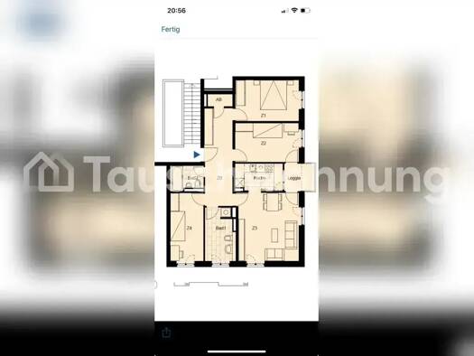 Wohnung zur Miete Tauschwohnung 1.050 € 4 Zimmer 87 m² 1. Geschoss Bornstedt Potsdam 14469