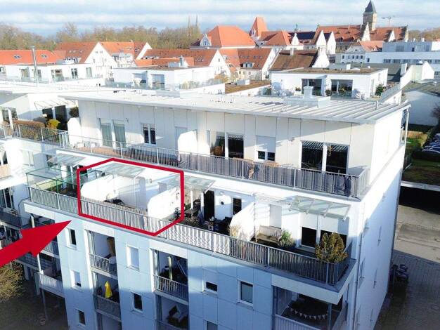 Wohnung zum Kauf 299.900 € 2 Zimmer 51,8 m² 3. Geschoss Westenviertel Regensburg 93049