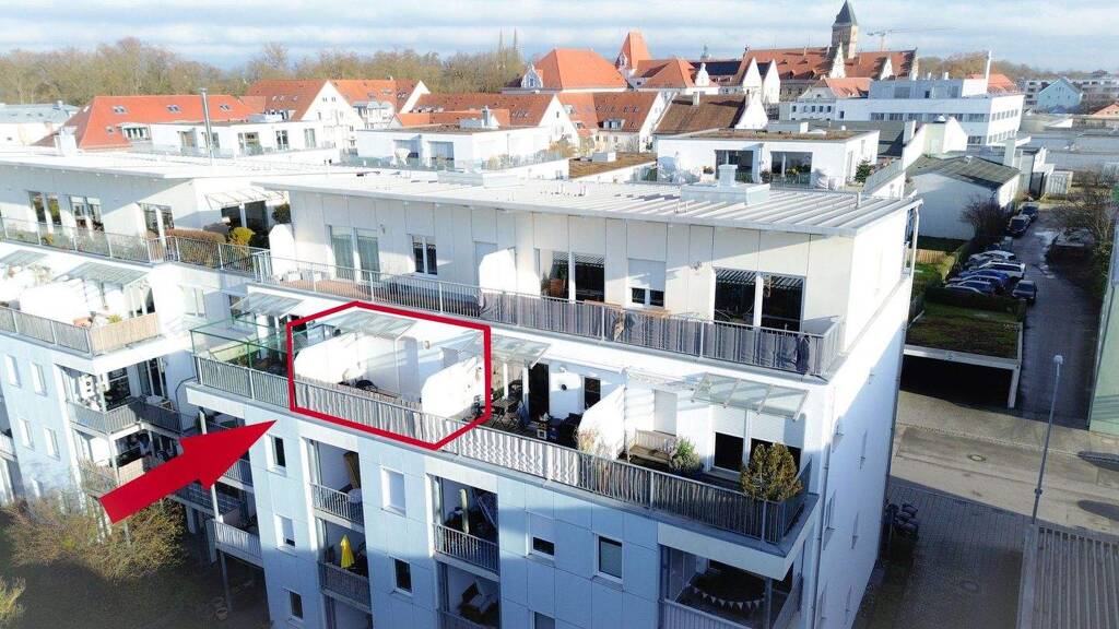Wohnung zum Kauf 299.900 € 2 Zimmer 51,8 m² 3. Geschoss Westenviertel Regensburg 93049