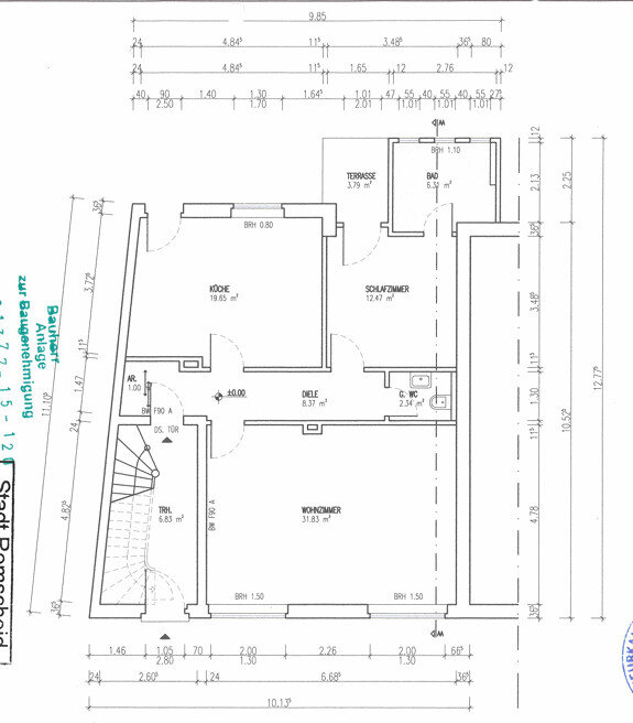 Mehrfamilienhaus zum Kauf 450.900 € 11 Zimmer 300 m²<br/>Wohnfläche 204 m²<br/>Grundstück Stadtpark Remscheid 42853