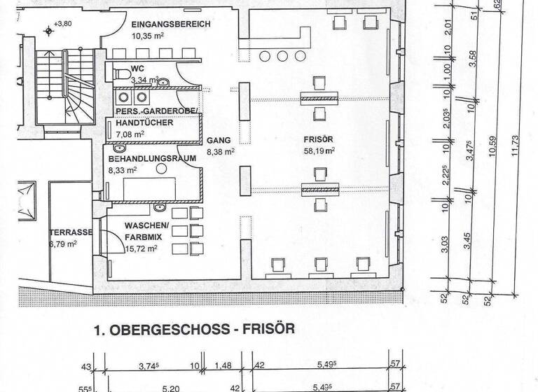 Laden zur Miete provisionsfrei 1.900 € 4 Zimmer 110 m² Verkaufsfläche Breite Gasse xy Gleißbühl Nürnberg 90402