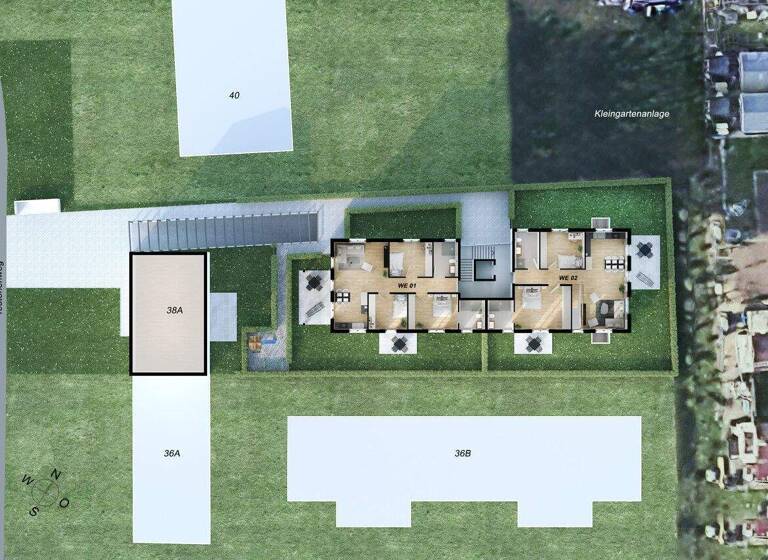 Wohnung zum Kauf - Erstbezug provisionsfrei 597.366 € 4 Zimmer 98,5 m² 1. Geschoss Teutonenweg Unterliederbach Frankfurt am Main 65929