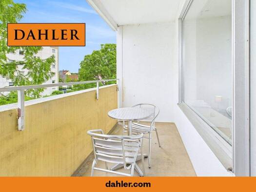 Wohnung zur Miete 950 € 2,5 Zimmer 66 m² 2. Geschoss frei ab sofort Hardhöhe Fürth 90766