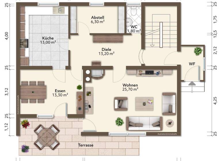 Einfamilienhaus zum Kauf 548.000 € 5 Zimmer 144,2 m² 824 m² Grundstück Altötting 84503