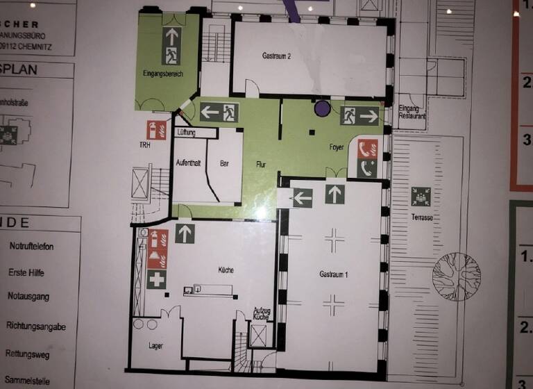 Gastronomie/Hotel zur Miete provisionsfrei 3.000 € 400 m² Gastrofläche Zentrum Chemnitz 09111